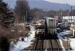 Passing trains in Emmaus